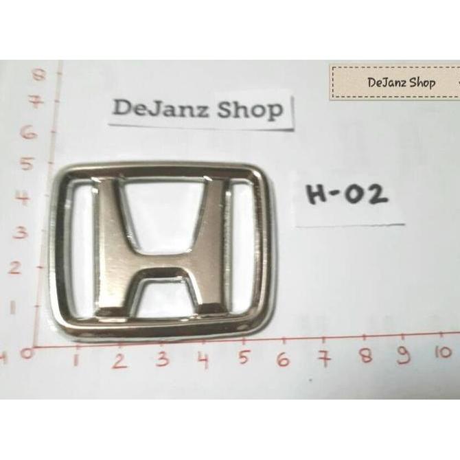 TERBARU Emblem / Tulisan / Tempelan / stiker / Logo H . Mobil Honda. Kecil