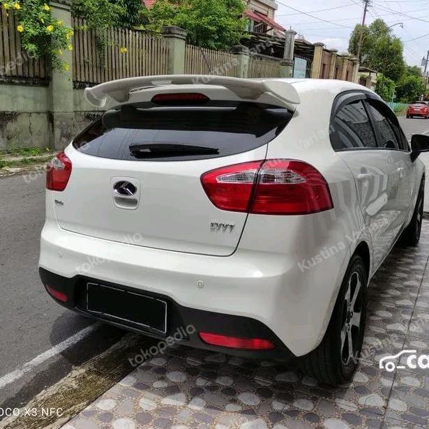 Spoiler Kia Rio Mugen Costum Bahan Plastik Abs Tanpa Cat Original