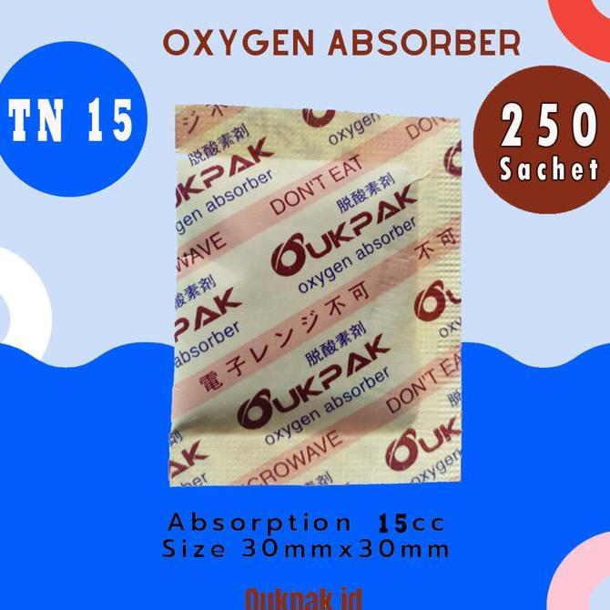 OUKPAK 15cc - Oxygen Absorber - Pengawet Makanan - Penyerap Oksigen