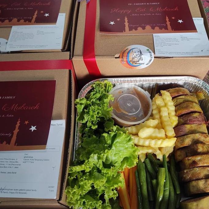 Hampers chicken galantine/bingkisan ayam galantin paket family