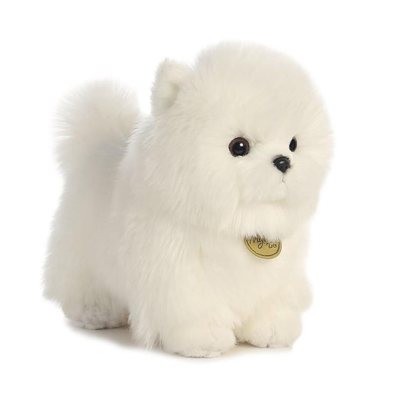 BIG SALE BONEKA HEWAN ANJING POM MINI (MINI POMERANIAN DOG STUFFED ANIMAL DOLL)