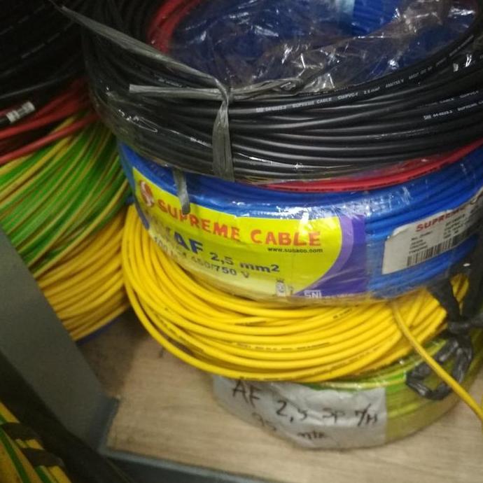 Grosir Kabel Nyaf 2,5Mm 2,5 Mm Supreme 50 Meter