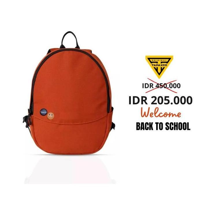 Tapaxco Tas Ransel Kanvas Waterproof Free Bross Flicka Mini Backpack Ransel Sekolah Kasual Local Ori