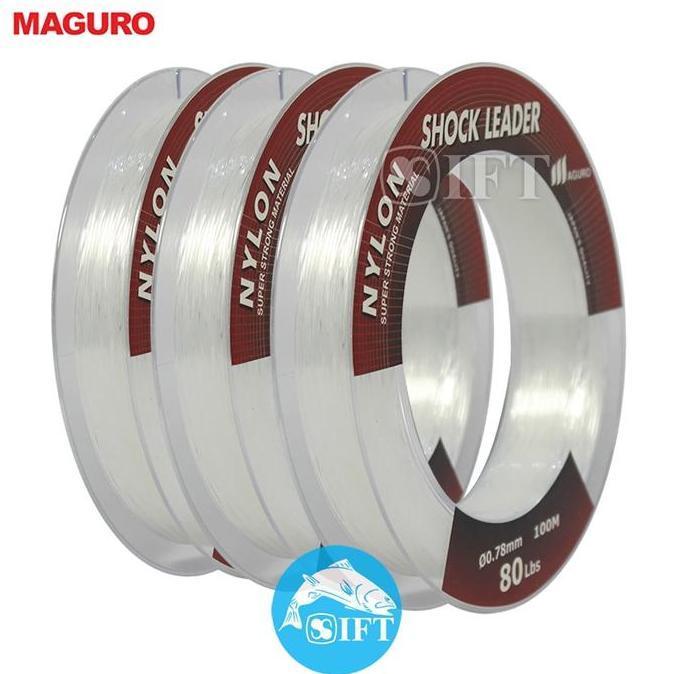 Sakanatsuri- Senar Maguro Nylon Shock Leader 100M | Benang Tali Pancing Nilon Ift