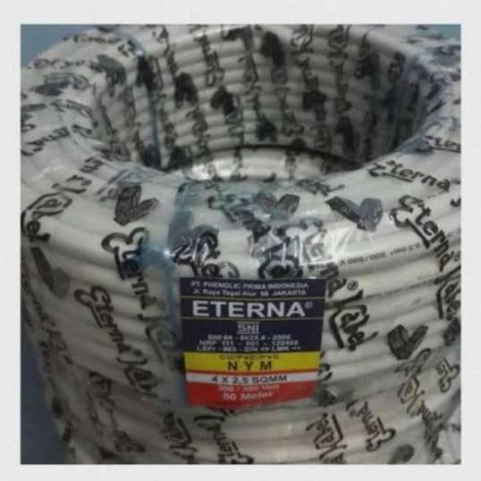 Promo Kabel Nym 4X2.5 Mm Eterna / Kabel Nym 4X2,5 Mm Eterna / Kabel Listrik