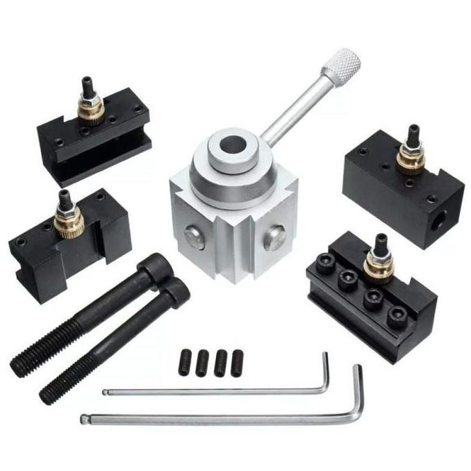 LOANHERCH CNC Lathe Tool Holder Quick Change Tool Post Cutter Holder Screw Kit Pemegang Alat Bubut K