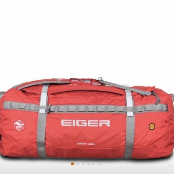 TERMURAH - TAS EIGER NABAU DUFFLE BAG 100L TRAVEL BAG TAS MUDIK