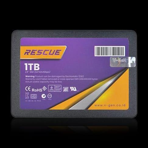 Hozon- Ssd V-Gen Platinum 1Tb Rescue 1Tb Sata 3 Solid State Drive 2.5" Inch Vgen Sata Iii