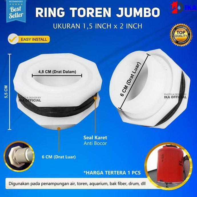 GRANTZY MUR TOREN / MUR TANGKI AIR / MUR TANDON UKURAN BESAR Mur Toren Mur Tandon Drat Toren Vlok sh