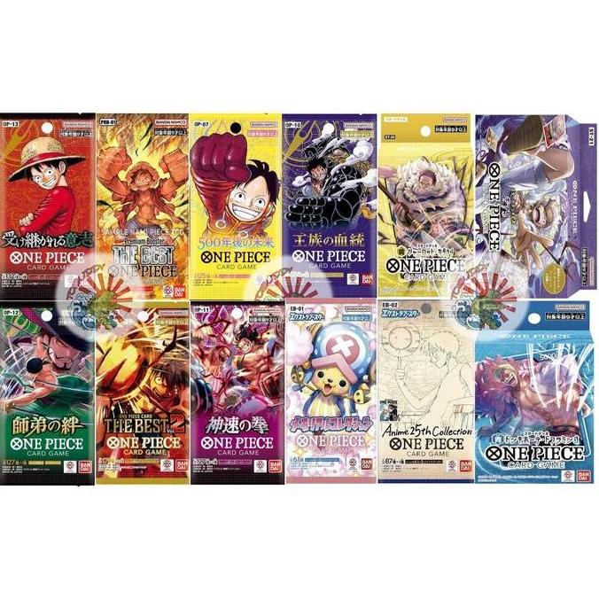 Kartu One Piece TCG Booster Pack Booster Box