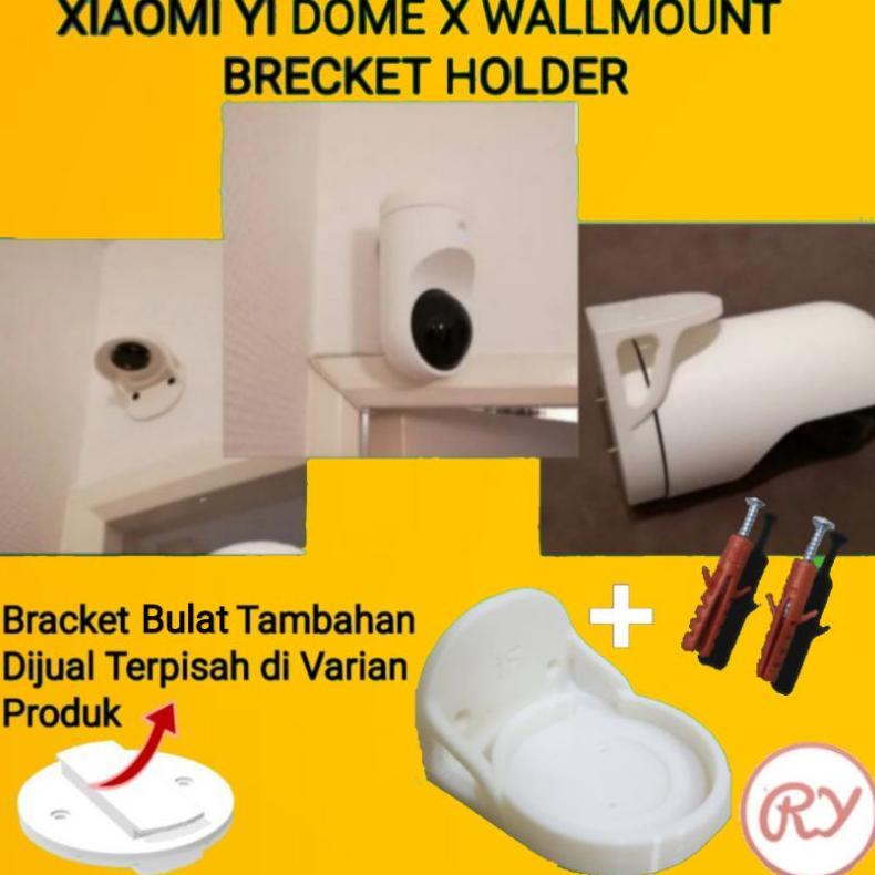 CamKeamanan- Xiaomi Yi Dome X Security Camera Wallmount Holder Bracket