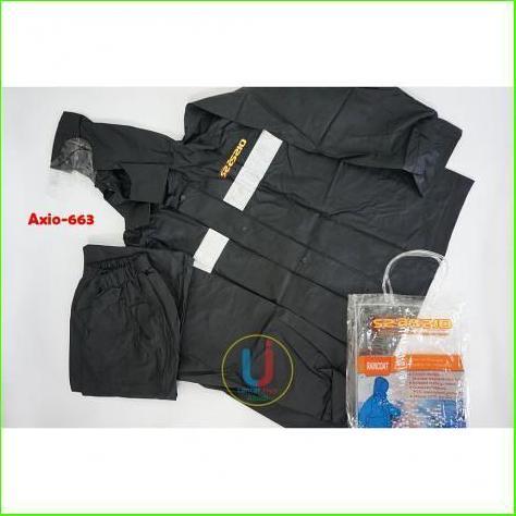 Jas Hujan Axio Karet 663 Original/Mantel Hujan Axio Rubber 663 Asli