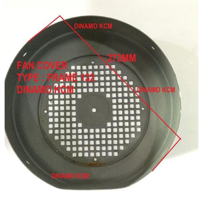 Fan Cover Frame 132 - Setengah Bulat - Fan Cover Dinamo - Elektrik Motor - Tutup kipas dinamo