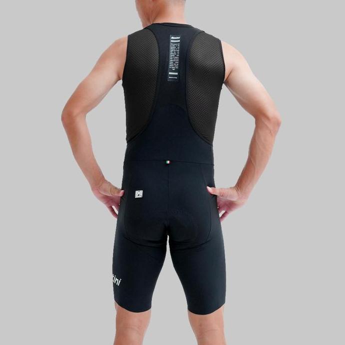 Promo Bib Short Celana Sepeda SANTINI REDUX MODEL Black Diskon