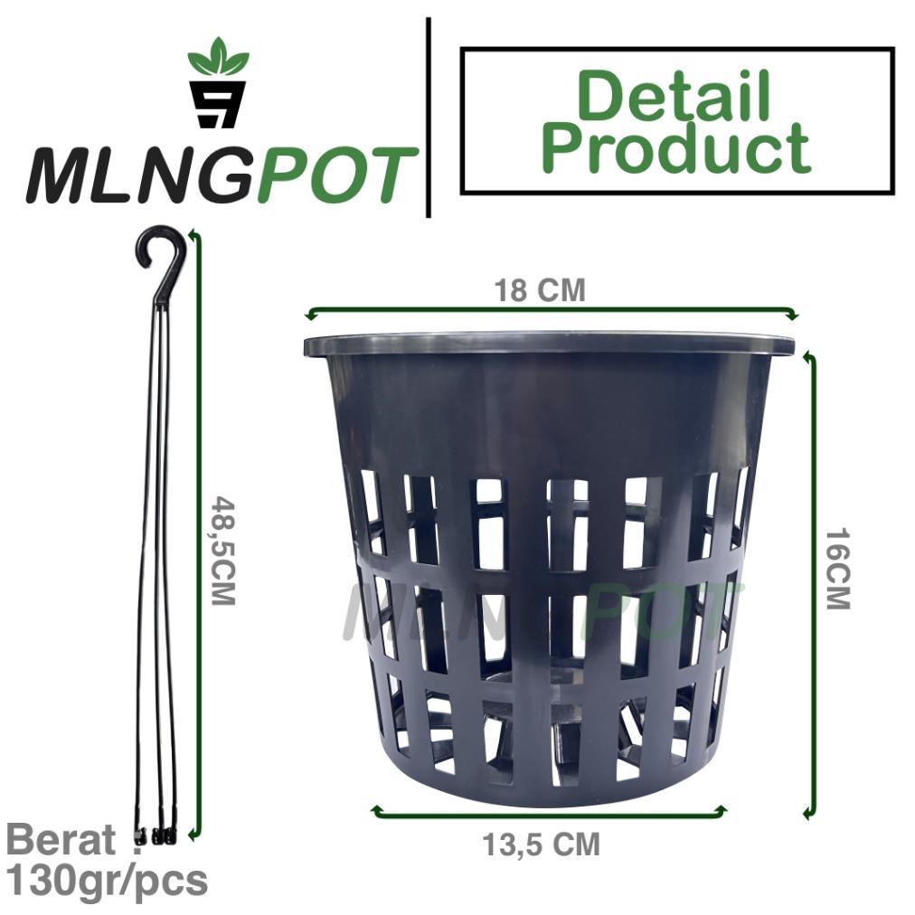 Bisa Cod Pot Gantung Anggrek Gbl Vanda 20 Free Gantungan Pot Anggrek Jumbo ><