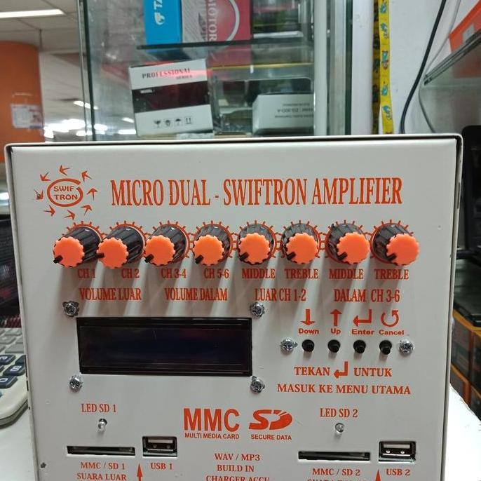AMPLI WALET MICRO DUAL - SWIFTRON