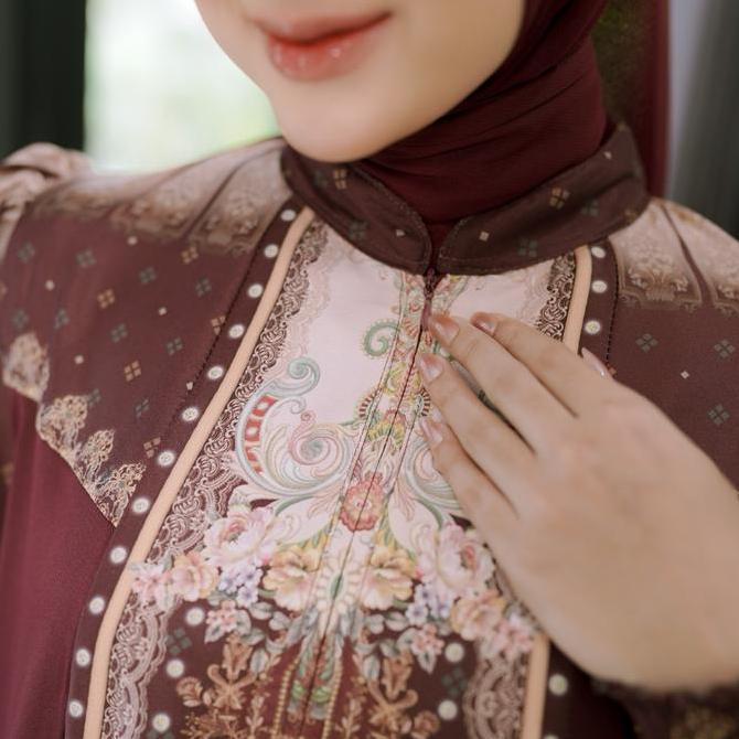 Baju Couple Sarimbit Lebaran Kirana Baju Pasangan Kondangan Elegan Gamis Koko Muslim Trend Kekinian