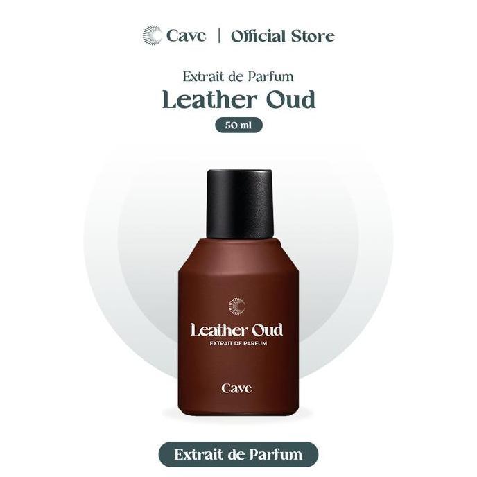 Cave Extrait de Parfum Leather Oud - Parfum Lokal Pria Manis Oud Tahan Lama
