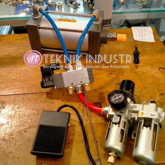 Murah Pneumatic Set Air Cylinder Press