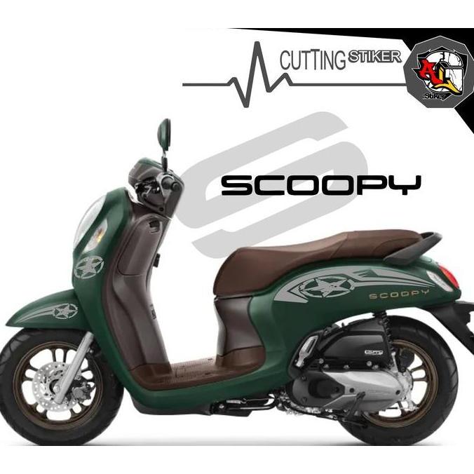 STRIPING NEW SCOOPY/SCO.282/STICKER CUTTING/STRIPING SCOOPY SIMPEL/STIKER CATING MOTOR/STIKER BODY S