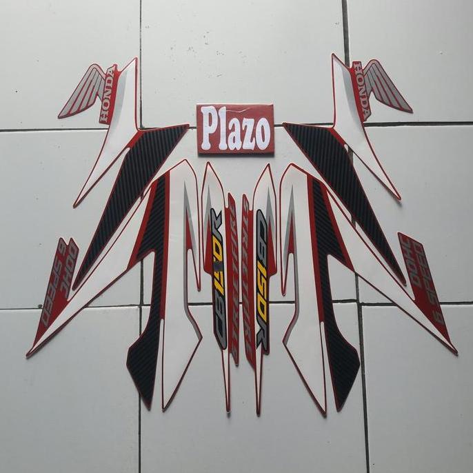 stiker striping body motor cb150r 2014 merah