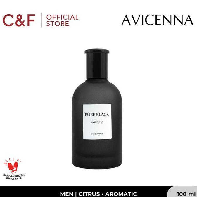 Avicenna Pure Black New Men EDP 100ml - Parfum Pria