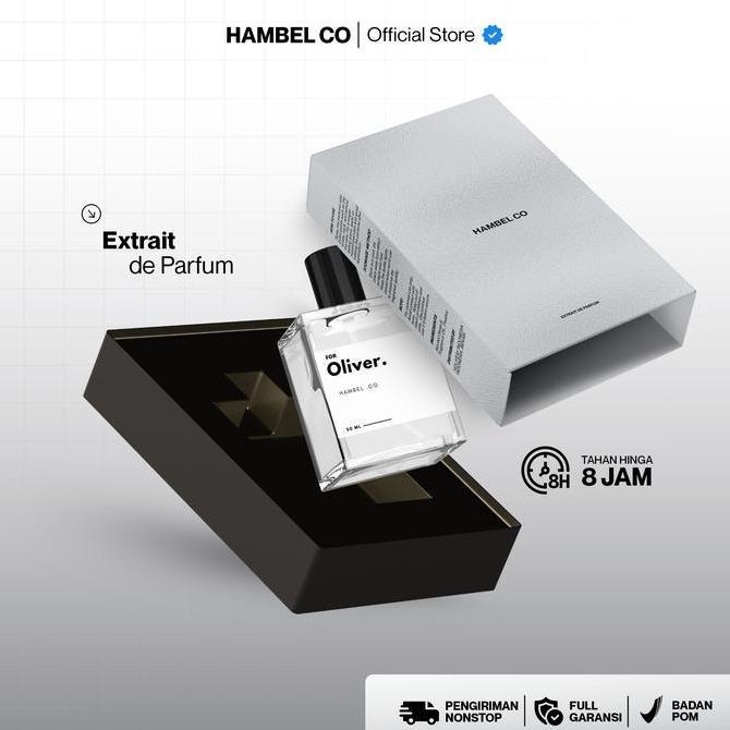 Hambel parfum- For Oliver | Vanilla & Coffee | parfum Unisex