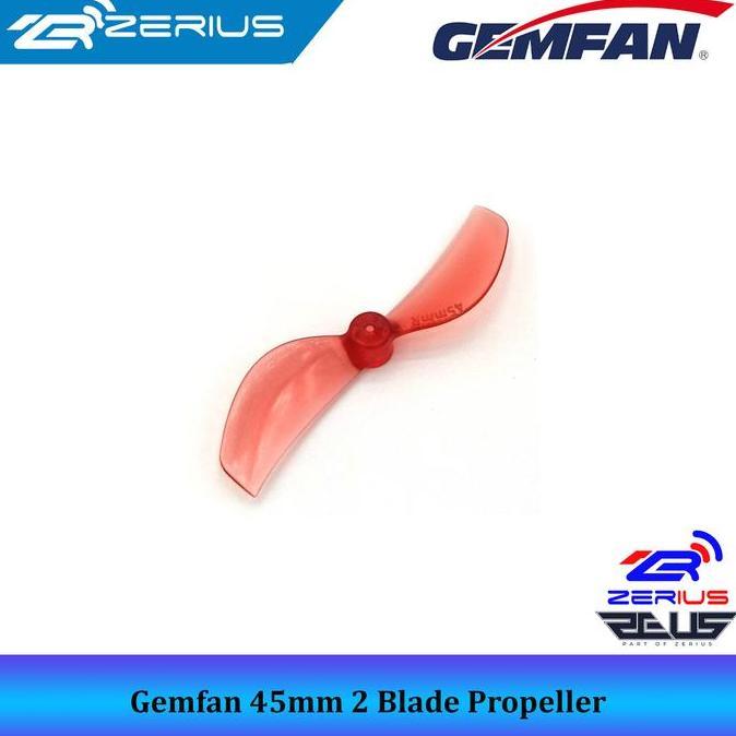 Gemfan 45mm 2 Blade 1mm / 1.5mm Shaft Propeller