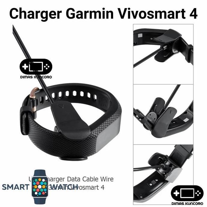Charger Garmin Vivosmart 4 charging kabel cable usb smartwatch vivo smart 4
