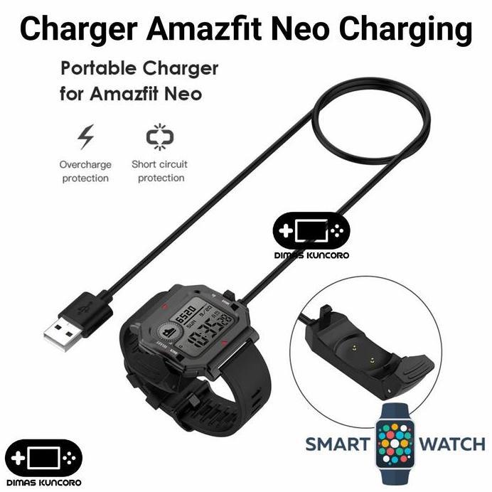 Charger Amazfit Neo Charging Kabel Huami Retro USB Smartwatch
