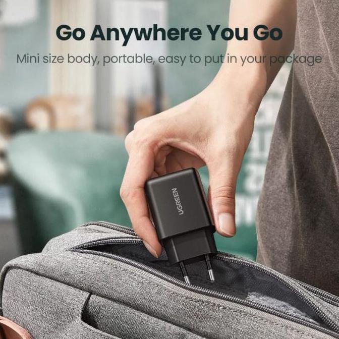 Ugreen 18W USB Charger With MFi Lightning Cable For Iphone 13 12 11 XR