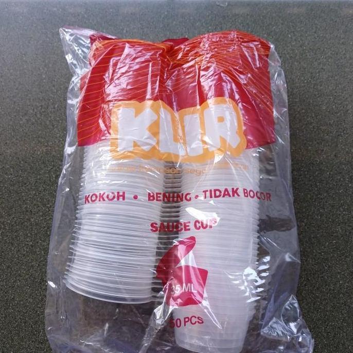 Wadah Plastik Sambal Saos 35 ML + Lid