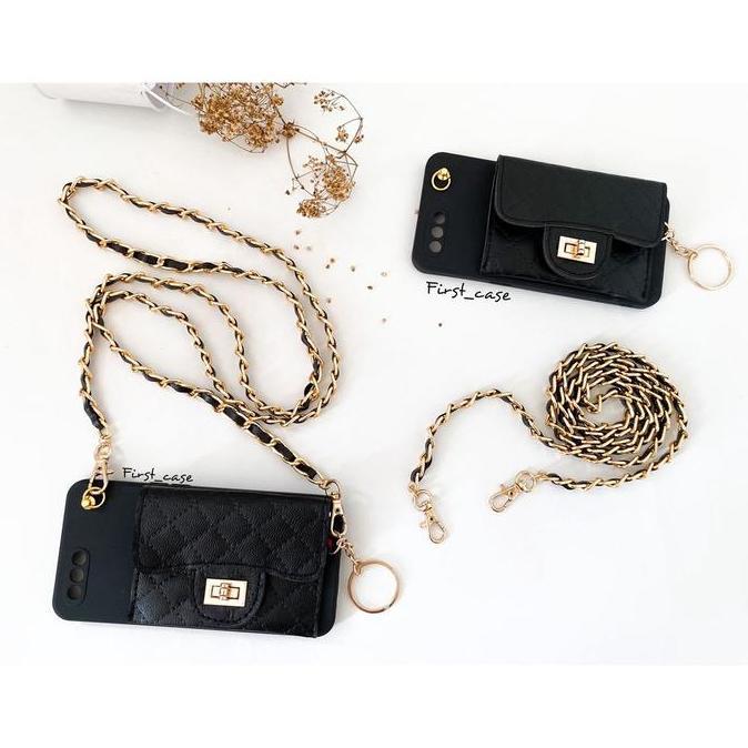 FH62 Casing Tali Dompet For Oppo A15 A15s A16 A16e A17 A31 A33 A53 A3s