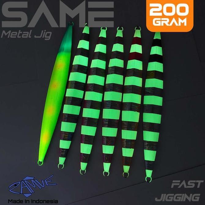 Metal Jig Zamve Same 200Gr Metal Jig 200Gr Metal Jig 200Gram