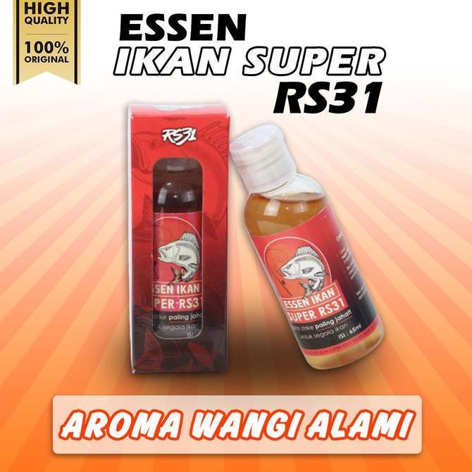 RS31 Essen Ikan Super RS31 Umpan Ikan Mas Super Wangi Gurih Pancing Strike 5X Lebih Cepat Cocok untu