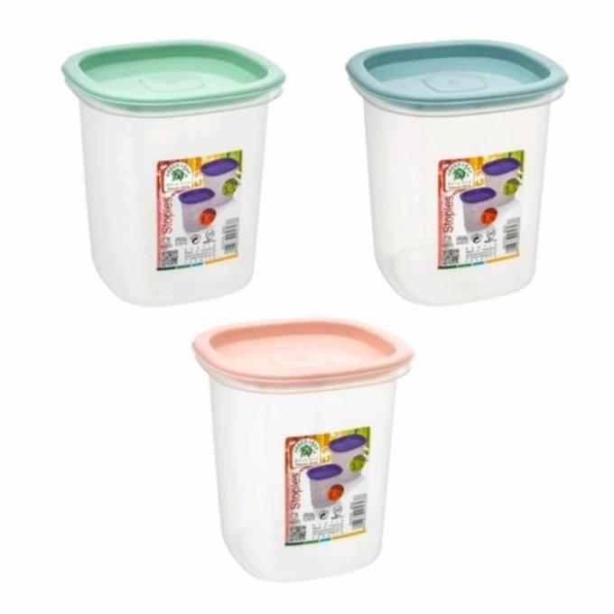 Toples Kue 1,9 Liter / Green Leaf SCOTIA Stoples 5623