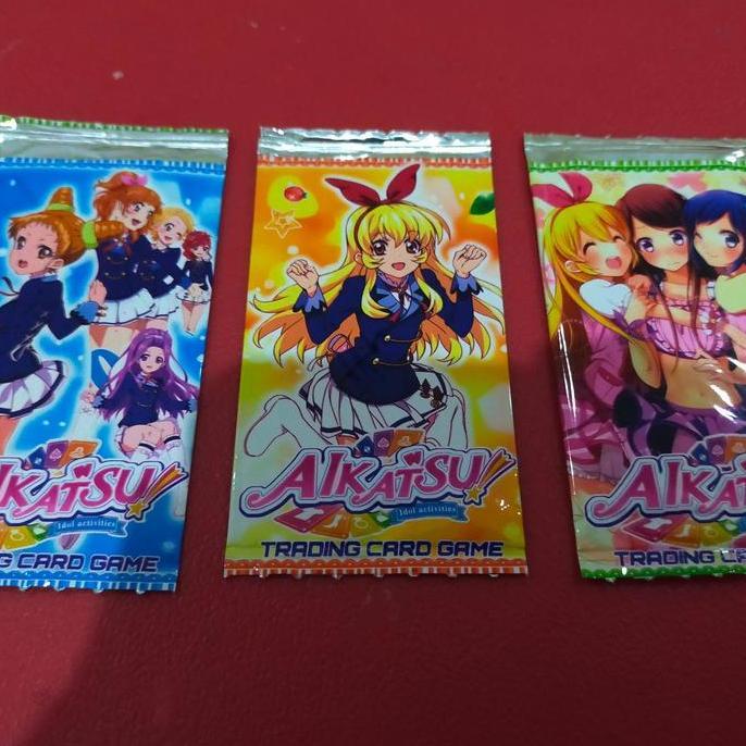 trading card aikatsu trading card 3 pack