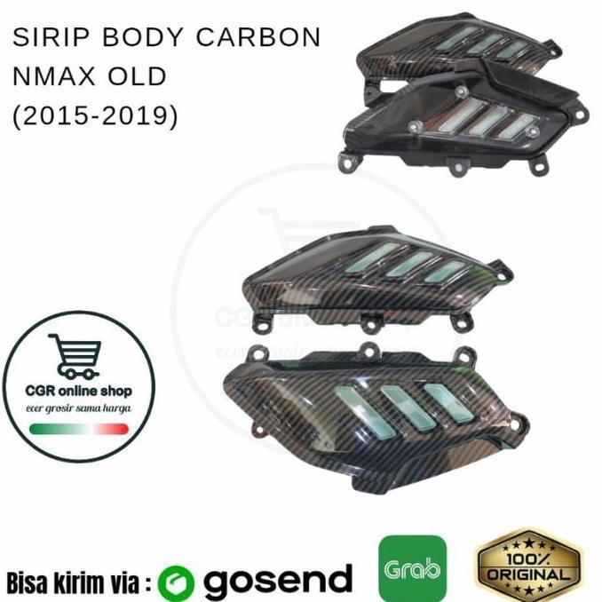 Body Samping Sirip Hiyu Yamaha Nmax Old Nmax 2019 Carbon