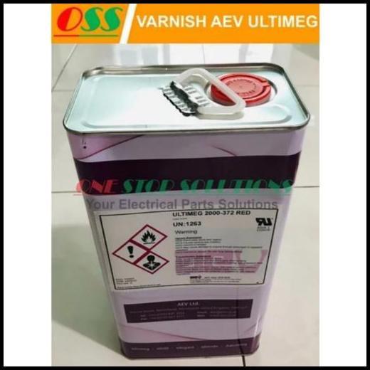 TERBARU VARNISH SIRLAK LEM AEV ULTIMEG 2000-372 RED