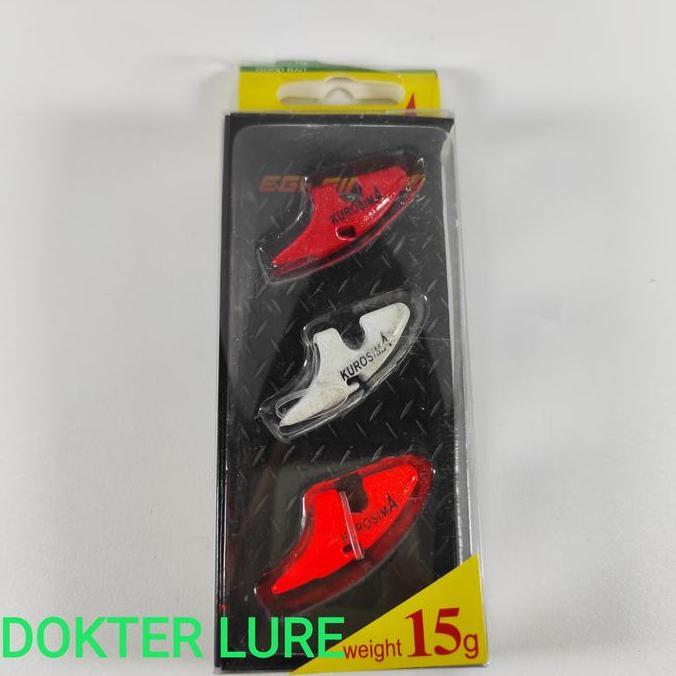 SINKER KUROSIMA 15gr Untuk Mancing Gurita Cumi