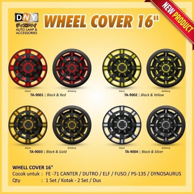 PROMO DISKON - DOP RODA CANTER / WHEEL DOP CANTER TRUCK / FE 71 / DUTRO 4 RODA