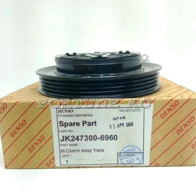 NEW - MAGNET CLUTCH AC TOYOTA YARIS LAMA YARIS BAKPAO TOYOTA VIOS GEN2 ASLI DENSO ORIGINAL PULLY KOM