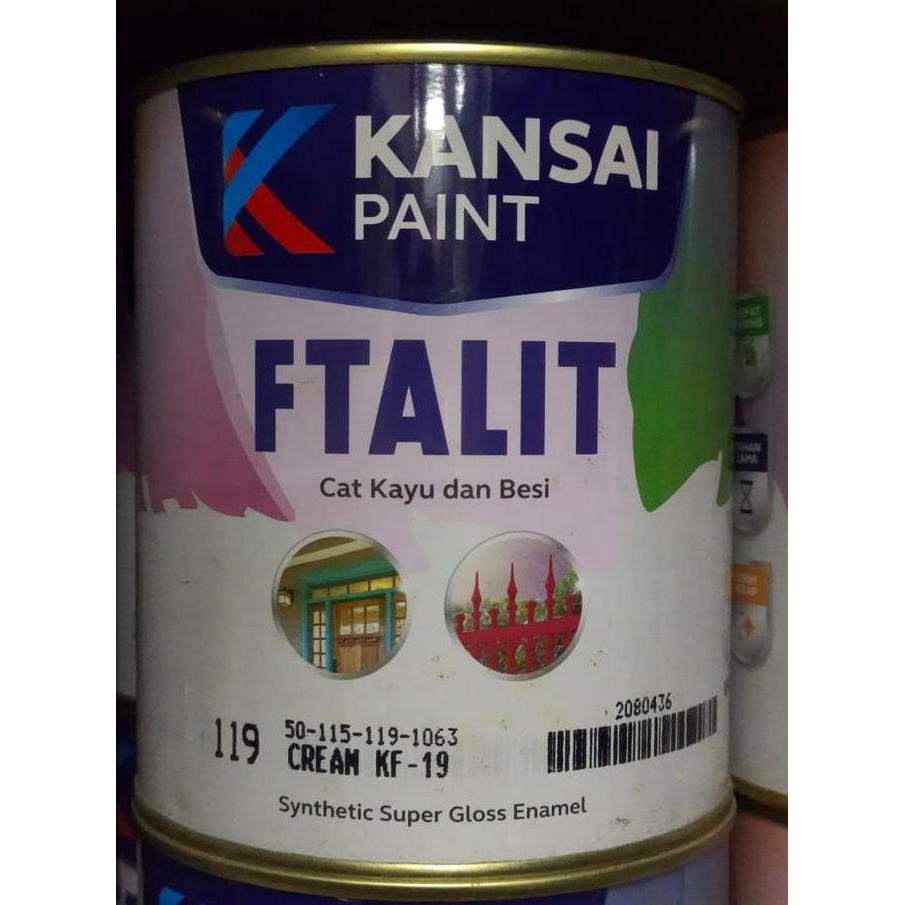 Cat Besi & Kayu KF-119 Cream Kansai Ftalit