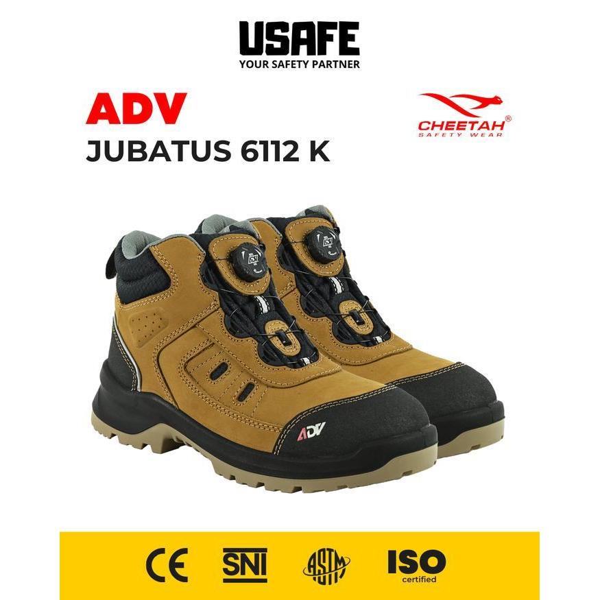 Sepatu Safety Cheetah Jubatus ADV 2.0 Sand 6112K