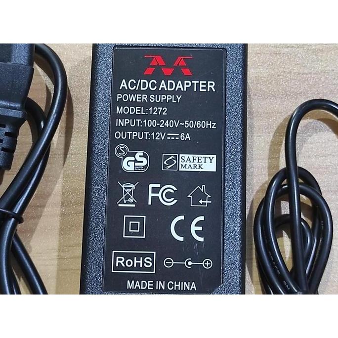 Adaptor 12V 6A Adaptor Pompa DC