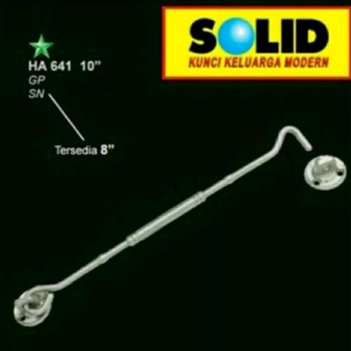 Hak Angin Solid 8 Inch/10 Inch/Cantolan Jendela Solid