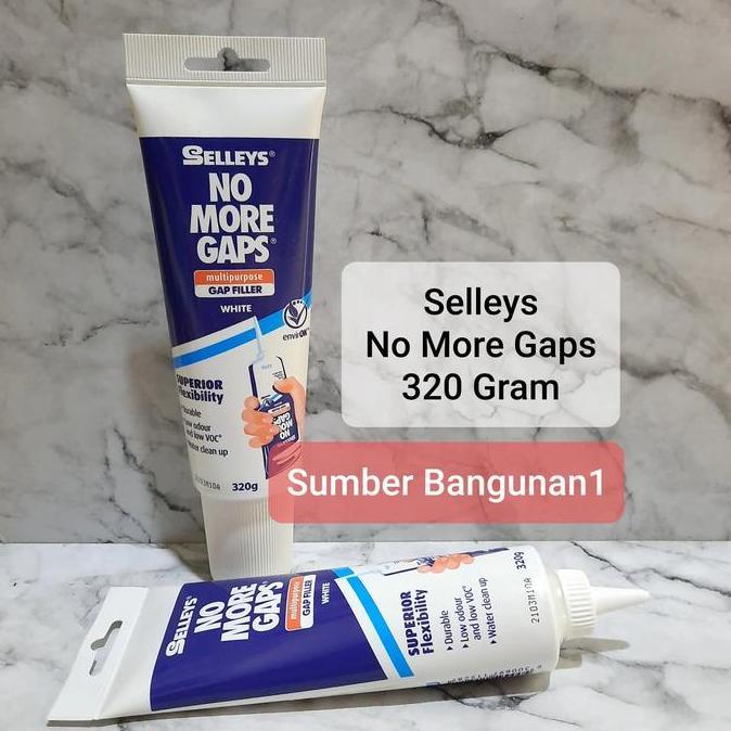 Selleys No More Gaps Tube 320 gr penutup celah retak tembok acrylic
