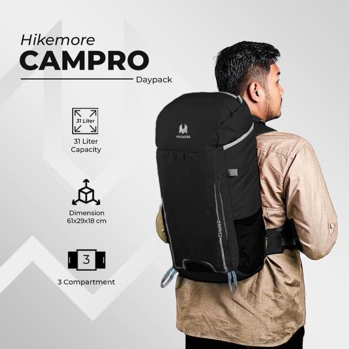 Tas Daypack Gunung Hikemore Campro 30L