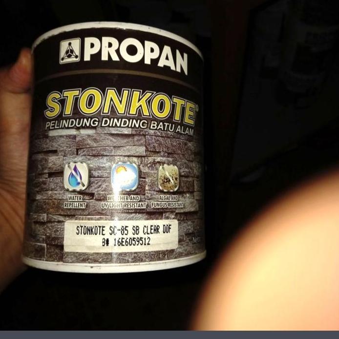 coating propan batu alam