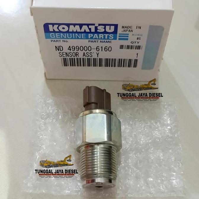 Murah Sensor Pressure Commonrail Pc400-8 Pc 400-8 Komatsu Nd499000-6160 Asli